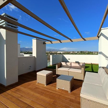 Nuevo Atico Toyo. Vistas Al Mar, Terraza, Solarium, Piscina, A/A, Wifi Y Garaje Apartment El Toyo Bagian luar foto