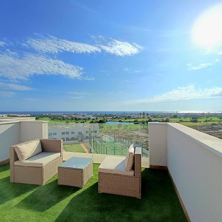 Nuevo Atico Toyo. Vistas Al Mar, Terraza, Solarium, Piscina, A/A, Wifi Y Garaje Apartment El Toyo Bagian luar foto