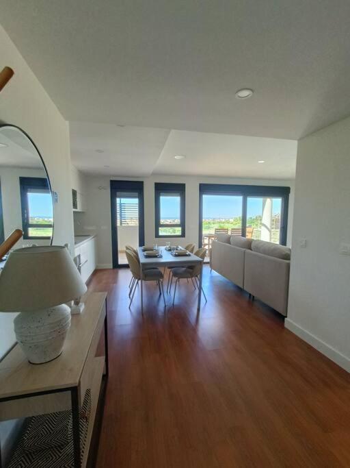 Nuevo Atico Toyo. Vistas Al Mar, Terraza, Solarium, Piscina, A/A, Wifi Y Garaje Apartment El Toyo Bagian luar foto