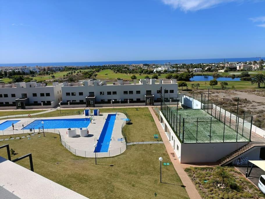 Nuevo Atico Toyo. Vistas Al Mar, Terraza, Solarium, Piscina, A/A, Wifi Y Garaje Apartment El Toyo Bagian luar foto